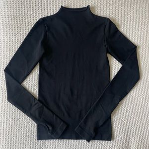 KHY Mock Neck Seamless Long Sleeve